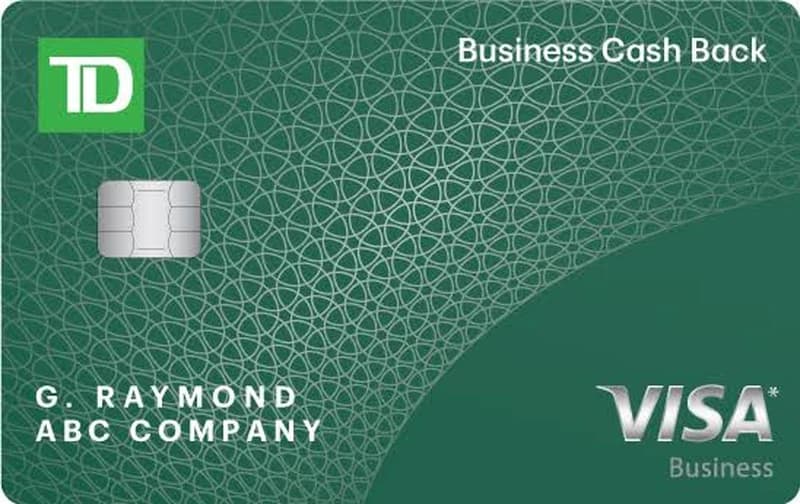 TD Cash Back Visa Card Business