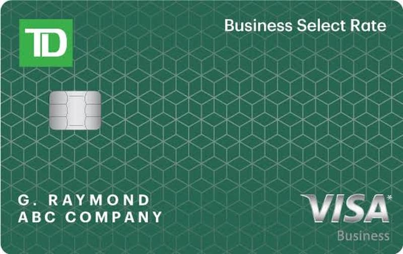 TD Business Select Rate Visa Card