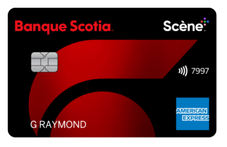 carte banque scotia american express sceneplus