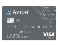 Visa Business Platinum Avion Card